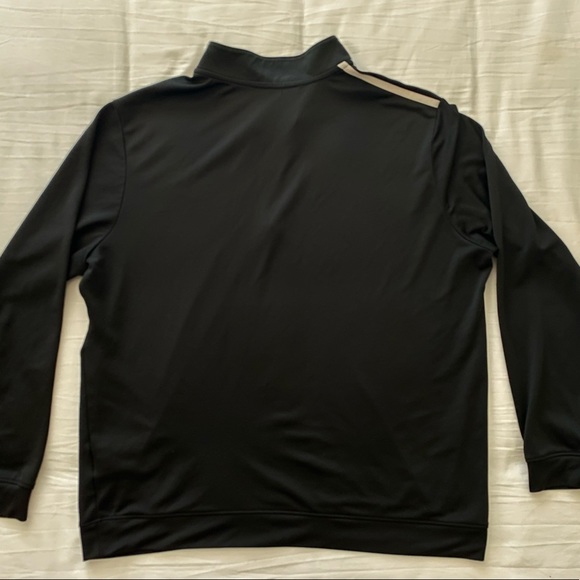 Adidas Black Athletic Quarter Zip - Picture 2 of 4
